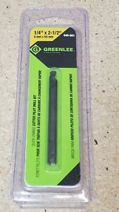 Greenlee No. 645-001 pilot drill bit - 1/4&#034;  2 1/2&#034; use with No. 645-011