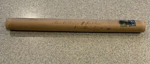 Antique Cardboard Mailing Tube From Secretary of State To House of Rep Hepburn