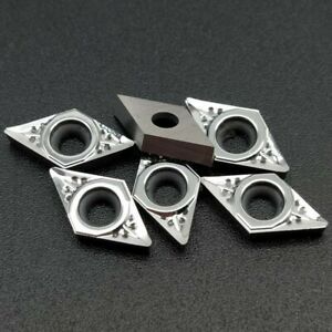 10pcs For Aluminum Blade,DCGT070202-AK DCGT21.50.5-AK H01 Carbide Inserts Tool