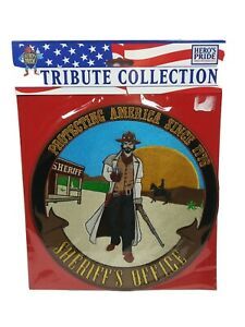 Heroes Pride Tribute Collection Real American Super Hero 12&#034; Patch SHERIFF