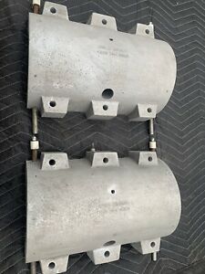 Lot Of 2 Tempco Cbh06071 4360 Watt 240volt Liquid Cooled Barrel Heater