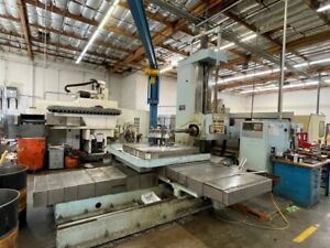 FEMCO CNC HORIZONTAL BORING MILL WBNC-100R2 80 x 71 xy FANUC 15M  #5862