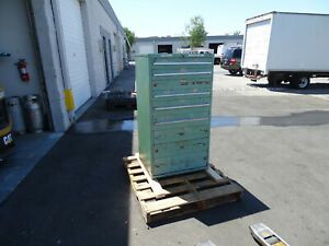 9 Drawer CNC Machine Shop Tool Storage Cabinet maybe Vista or Vidmar ?