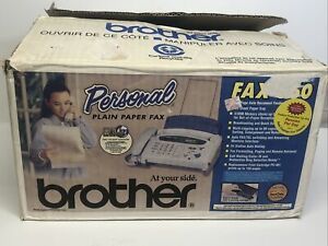 New Brother Personal FAX-560 Plain Paper Fax Copier Phone Machine Open Box