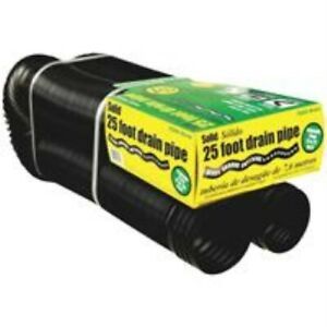 Amerimax 4 In. X 25 Ft. Expandable Solid Drainage Pipe