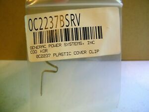 Generac Plastic Cover Clip For 0C2237 Part# 0C2237BSRV
