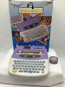 Brother P-Touch Stickerkid Model ST-5 Label Maker Labeler StickerKid PreOwned