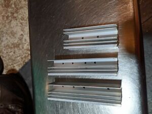 3 rectangular aluminum heatsink dimensions same besides length