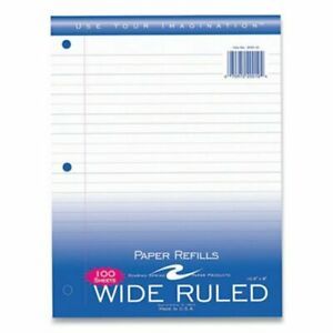 Roaring Spring Notebook Filler Paper, 3-Hole, Legal Rule, 100/Pack (ROA402259)