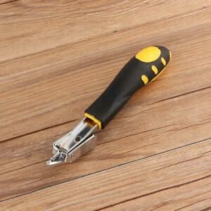 Repair Carpenters Upholstery Durable Puller Staple With Rubber Handle Multi Tool