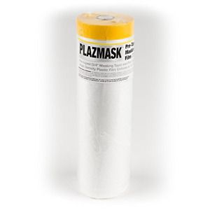 PlazMask Pre-Taped Masking Film, 12-Feet X 65-Feet