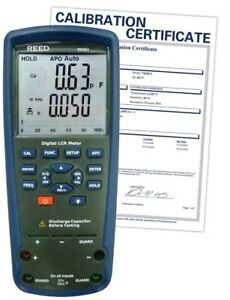 REED Instruments R5001-NIST LCR Meter,