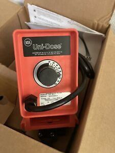 (2) UNIDOSE CHEMICAL Chemical Feeder Pump U021-281