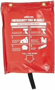 Sellstrom S97450 Fiberglass, (Red Vinyl Hanging Pouch with Carrying Handles)