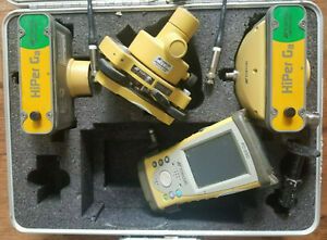 Topcon Hiper GA A410-470MHz with base &amp; Data Collector FC-250