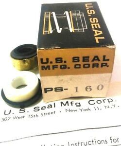 U.S. US Seal PS-160 Pump Shaft Seal Kit NOS
