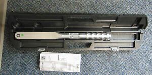 GEDORE 8561-01 Precision Torque Wrench,1/2in drive,15-90 lbf-ft, Rahsol Dremotec