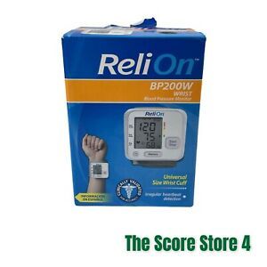 Relion BP 200W Wrist Blood Pressure Monitor NICE with instructions