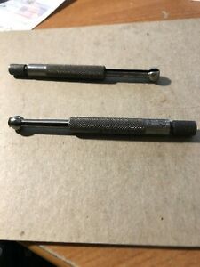 VINTAGE L.S. Starrett Co. 829 C SMALL HOLE GAGES 2 PCS