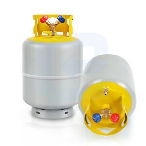 30LB Capacity Reusable Refrigerant Recovery Tank With Save Valve &amp; Float Switch