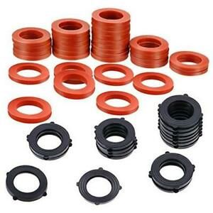 Garden Hose Washer Heavy Duty Rubber Washer Seals Fit All Standard 3/4 Inch