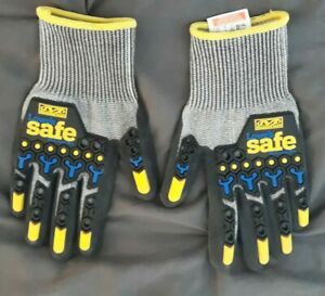 Lowe&#039;s Safe Work Gloves HPPE Mechanix Wear A4 Cut Impact Gloves (Small Size)