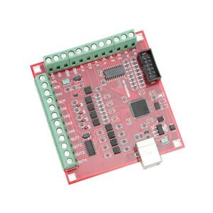 Servo Drive CNC USB MACH3 100Khz Red Break-out Board Support Stepper Motor Drive