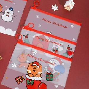 Stationery Bag Christmas File Bag Filing Products Pencil Case File Folder
