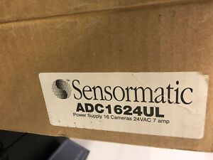 American Dynamics Sensormatic ADC1624UL Power Supply for *16* Cameras