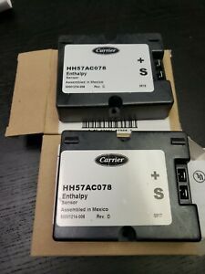 Carrier HH57AC078 Analog Enthalpy Sensor C7400A2025 Honeywell Economizer (2) Pcs