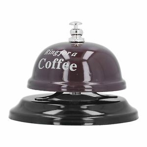 Restaurant Call Bell W/Anti-Slip Base Manual Meeting Bar Service Bell For Din US
