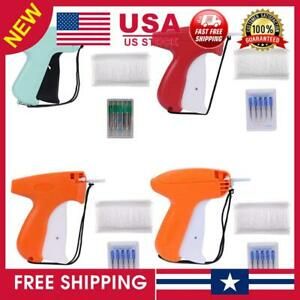 Clothes Garment Sewing Price Label Tagging Tag Gun+5 Needles+1000 Barbs