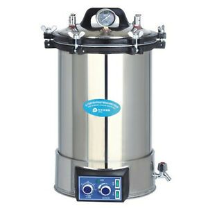 18L Stainless Steel Pressure Steam Sterilizer Electric Heated Autoclave YX-18LDJ