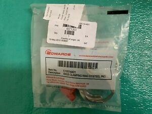 Edwards Clamp Ring ST/STEEL for NW25 Item# C105144 PN:6071203 Lot of 2