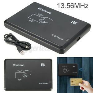 13.56MHz USB RFID Non-contact IC   Proximity Sensor Smart ID Card