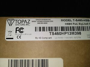 Topaz Signature Pad T-S460-HSB-R