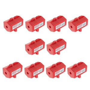 10 Pack Heavy Duty Safety Electrical Plug Lockout Tagout Plug Lock Out Tools