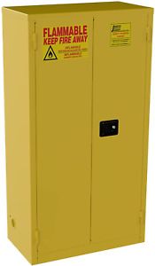 Jamco 44-Gallon Safety Flammable Steel Cabinet for Flammable Liquids, Manual Clo