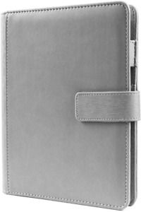 A5  Binder  Journal  Refillable  6  round  Ring  Notebook  Leather  Loose  Leaf