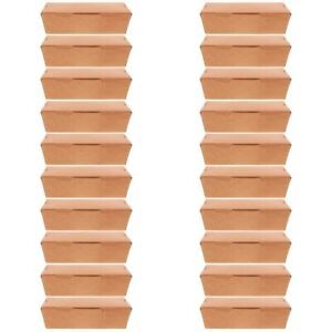 20Pcs Packing Boxes Packing Cases Snack Packing Boxes for Shop Restaurant Home
