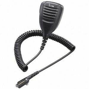 Icom Hm184h Speaker Microphone,9-1/4&#034; L X 3-1/8&#034; W