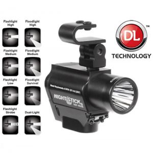 Nightstick Helmet Mounted Multi-Function Led Dual-Light„ Flashlight