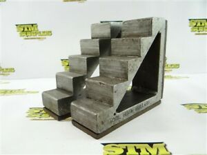 PAIR OF PHENOLIC BACKED HEAVY DUTY STEP BLOCKS 2&#034; X 5&#034; X 5-1/2&#034;
