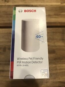 Bosch Wireless Pet Friendly PIR Motion Detector RFPR-ZB-MSL Zigbee