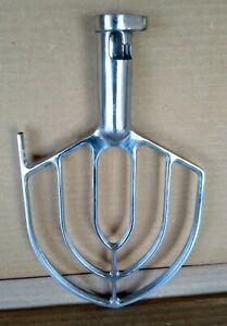 General Commercial Chrome Plated Flat Beater Paddle Large 11 1/2&#034; x 6 3/4&#034;