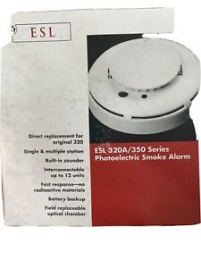 ESL 320ACC 120VAC smoke detectors w/relays