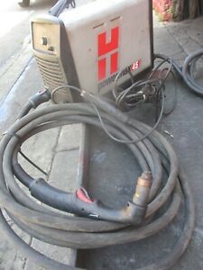 HYPERTHERM POWERMAX 45 PLASMA CUTTER w/HAND TORCH