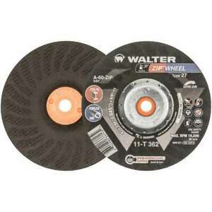 Walter 11T362 6x3/64x5/8-11 Spin-On ZIP WHEEL High Perf. Cut-Off Wheels 25 pack