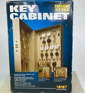Key Cabinet MMF Industries 28 Hook Style Steel Storage Combination Lock Box