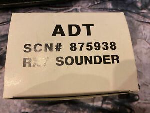 ADT HONEYWELL RX-7 Indoor Sounder Alarm Security System Siren 875936 NEW